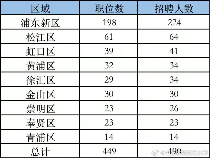 杨浦区统计局最新招聘信息概览发布！